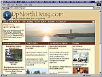 Screenshot of UpNorthliving.com